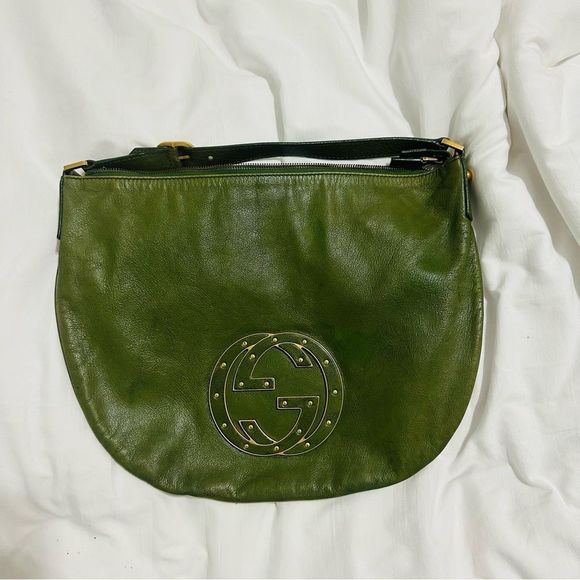 Gucci grass green blondie bag - Picture 2 of 14